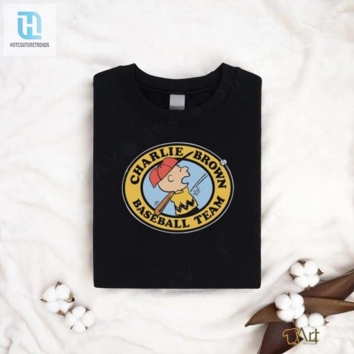 Get A Laugh With Our Unique Peanuts Charlie Brown Baseball Tee hotcouturetrends 1 3