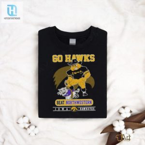 Go Hawks Beat Northwestern Shirt Iowa Hawkeyes Humor hotcouturetrends 1 3