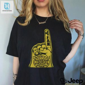 Carly Cosgrove Foam Finger Tee Quirky Funny Stand Out hotcouturetrends 1 2