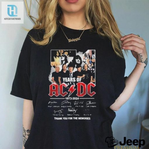51 Years Of Acdc Shirt Rocking Memories Laughs hotcouturetrends 1 2
