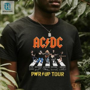 Shockingly Cool Acdc 2024 Tour Tee Rockin Abbey Road Style hotcouturetrends 1 1
