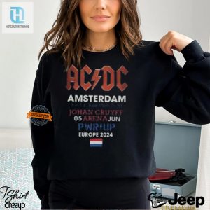 Rock On Acdc Amsterdam 2024 Tour Tee Hilariously Unique hotcouturetrends 1 3