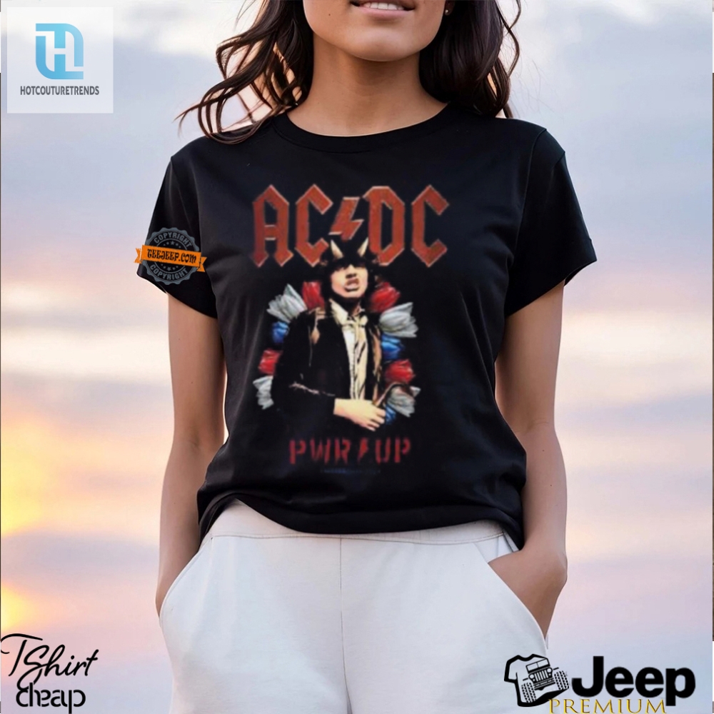 Rock On Acdc 2024 Tour Tee  Humor  Style In One