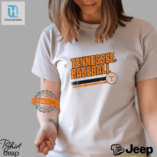 Score Big Laughs With Retro Tennessee Vols Baseball Tee hotcouturetrends 1