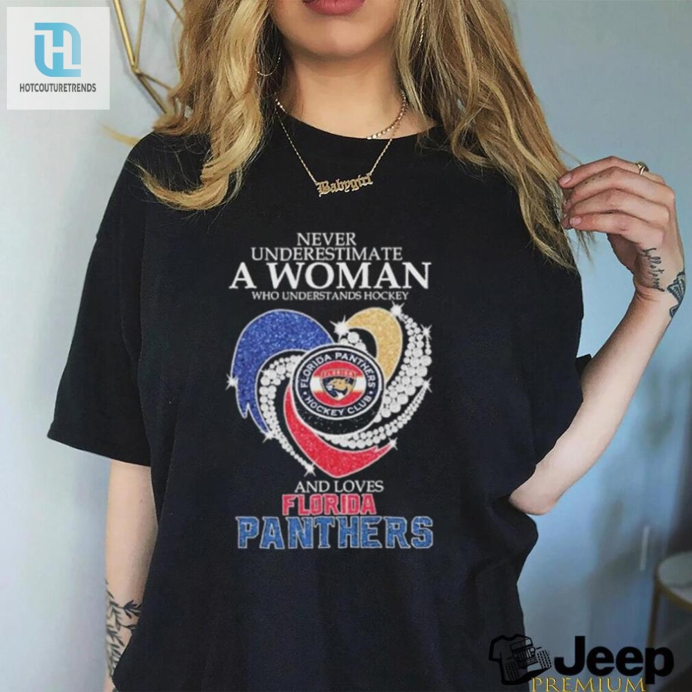 Funny Florida Panthers 2024 Cup Shirt  For Hockey Loving Women