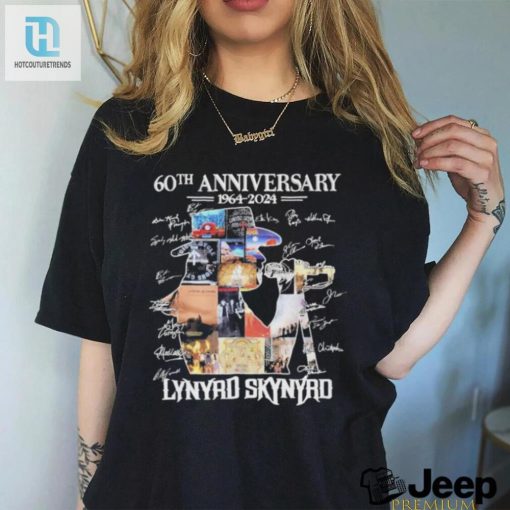 Lynyrd Skynyrd 60Th Rock On In Style And Laughs Tee hotcouturetrends 1 1
