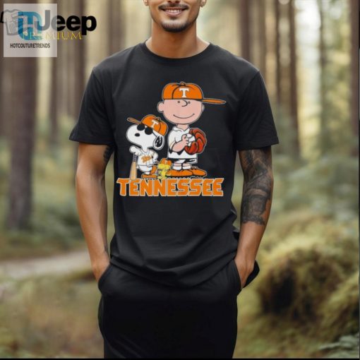 Get A Home Run Laugh With Tennessee Vols Snoopy Baseball Tee hotcouturetrends 1 1