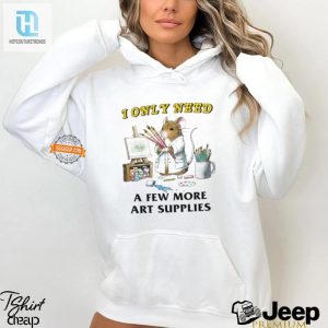 Funny Few More Art Supplies Unique Artist Shirt hotcouturetrends 1 3