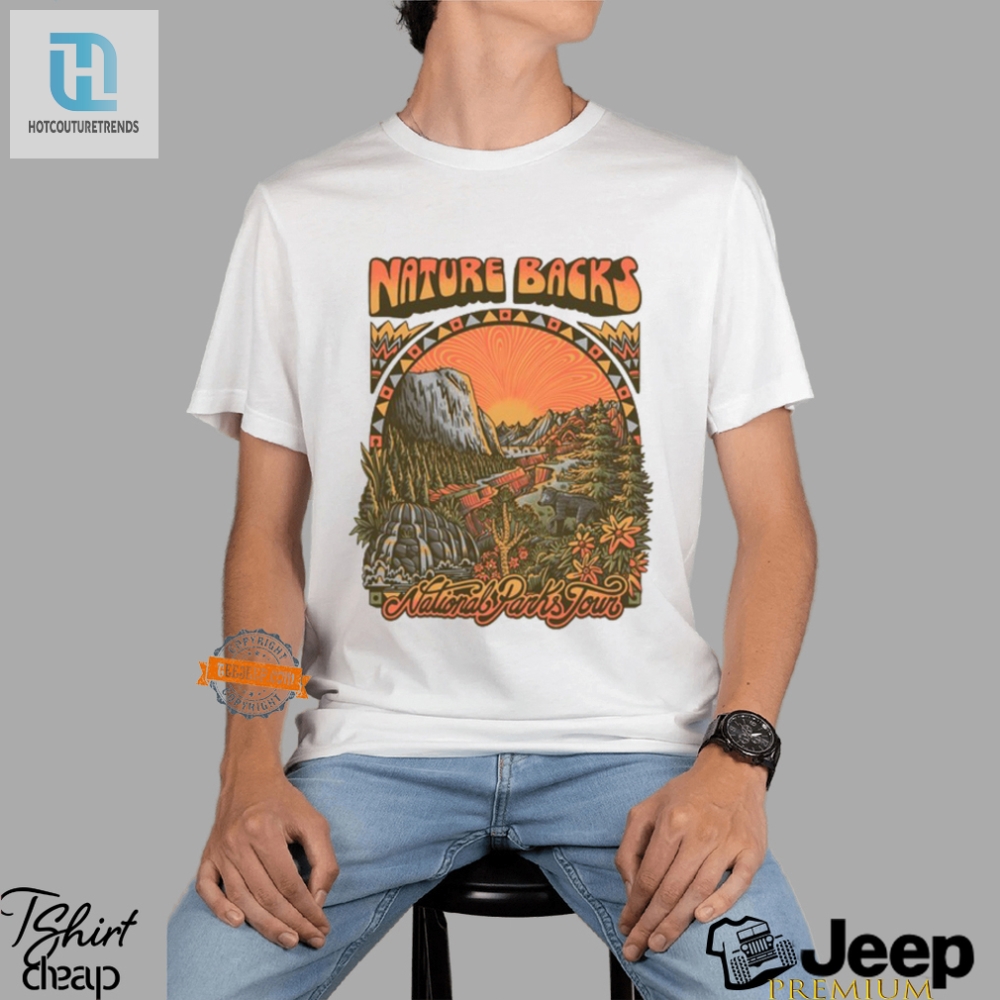 Get Lost In Style  2024 Nature Backs Tour Tee