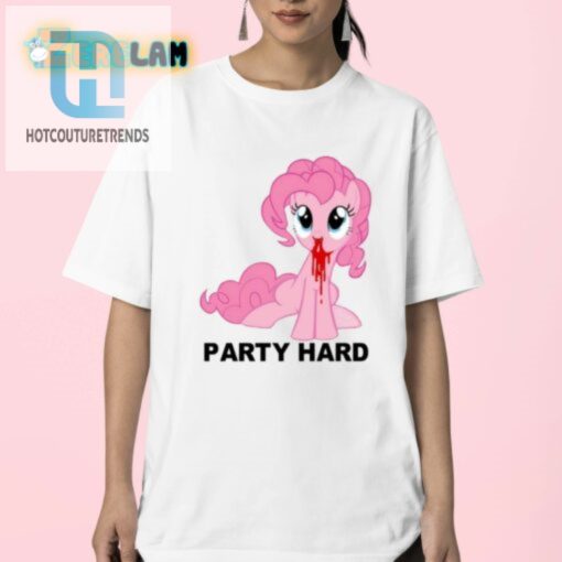 Get The Party Started Hilarious Party Hard Pony Shirt hotcouturetrends 1 2