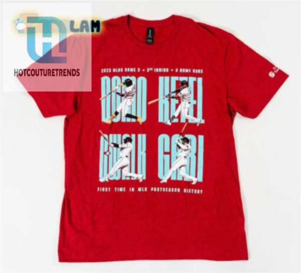 Snag The 2024 Dbacks 4Homer Shirt Swing For The Laughs hotcouturetrends 1