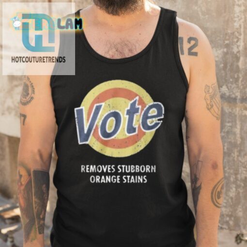 Erase Orange Stains Hilarious Votethemed Shirt For Sale hotcouturetrends 1 4