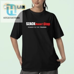Get Zack Morris Hilarious Zack Doesnt Stop Trading Shirt hotcouturetrends 1 2