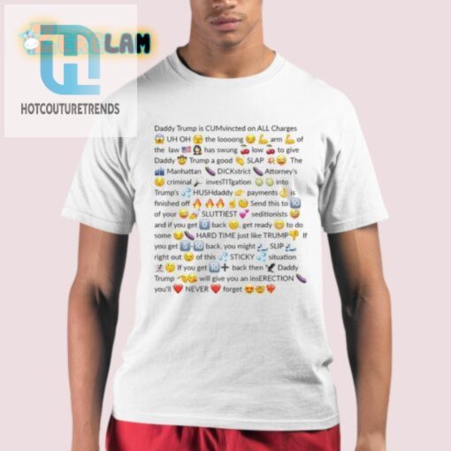 Funny Trump Felon Shirt Bold Unique Text Tee hotcouturetrends 1
