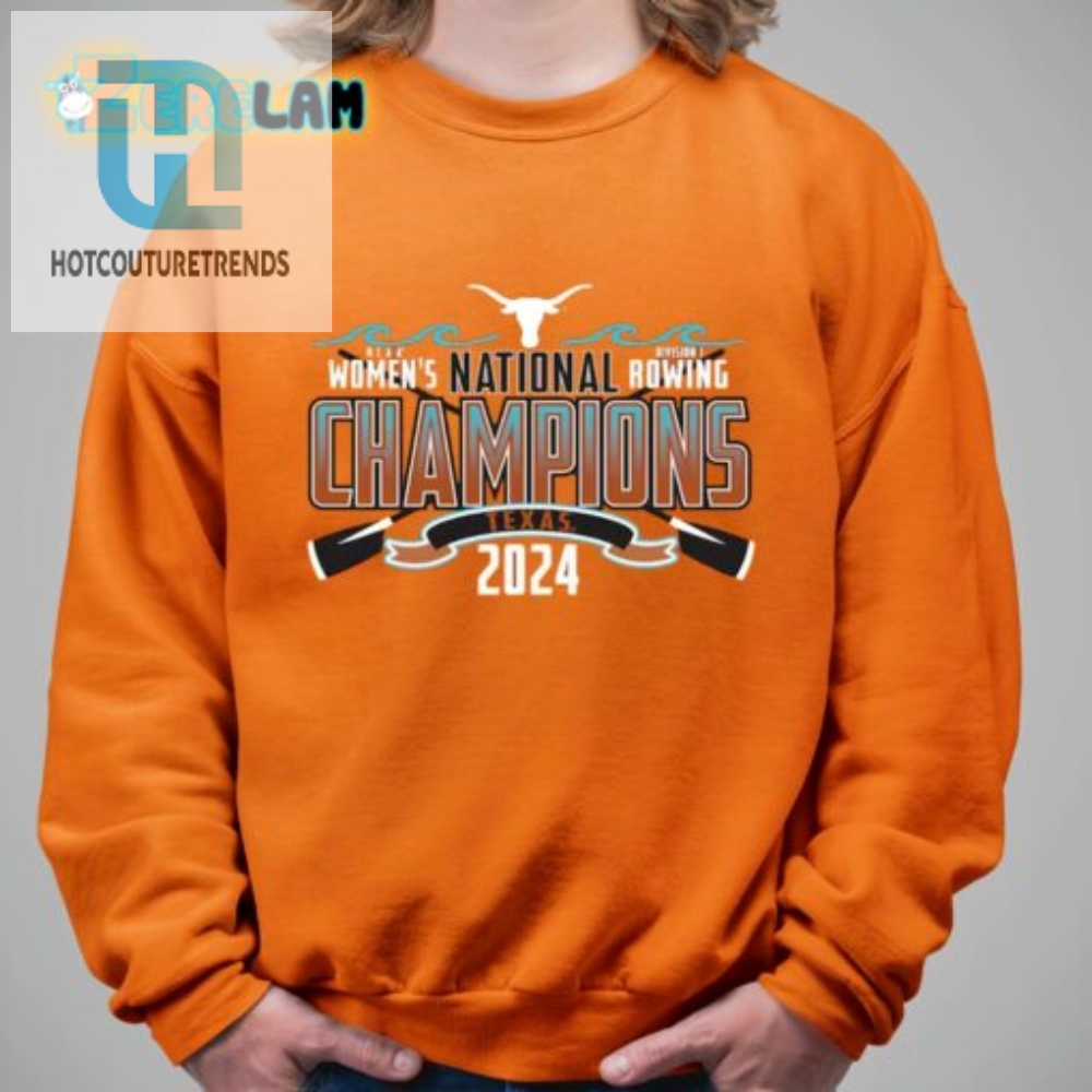 Row Your Horns Out Texas Longhorns 2024 Champs Tee