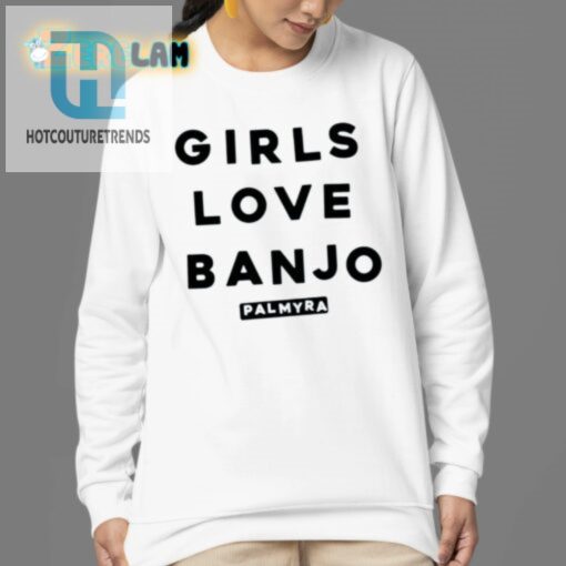 Quirky Girls Love Banjo Shirt Strum Giggle In Style hotcouturetrends 1 3