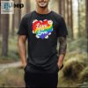 Funny Love Is Love Daisy Rainbow 2024 Shirt Stand Out hotcouturetrends 1