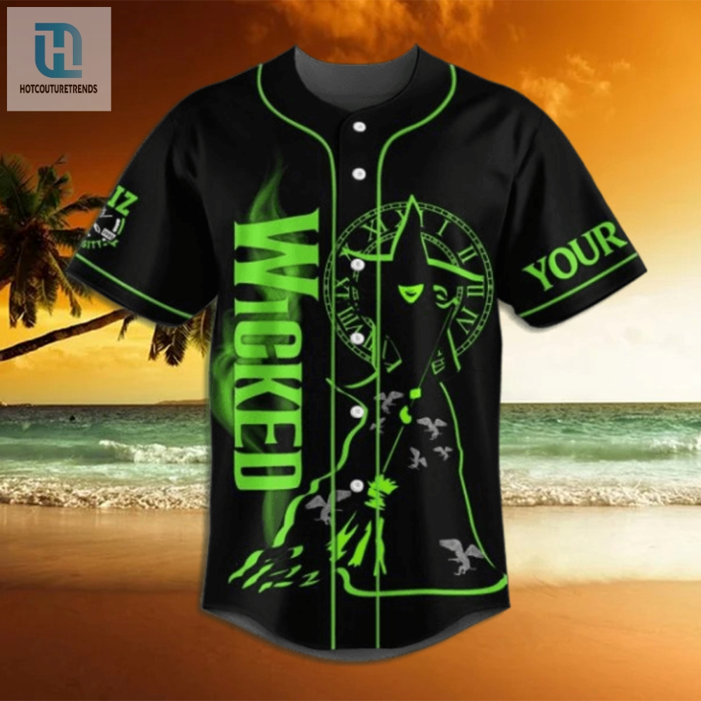 Wickedly Awesome Defying Gravity Custom Jersey