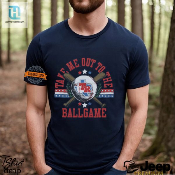Ranger Up Funny Take Me Out Ballgame Tee For Fans hotcouturetrends 1 3