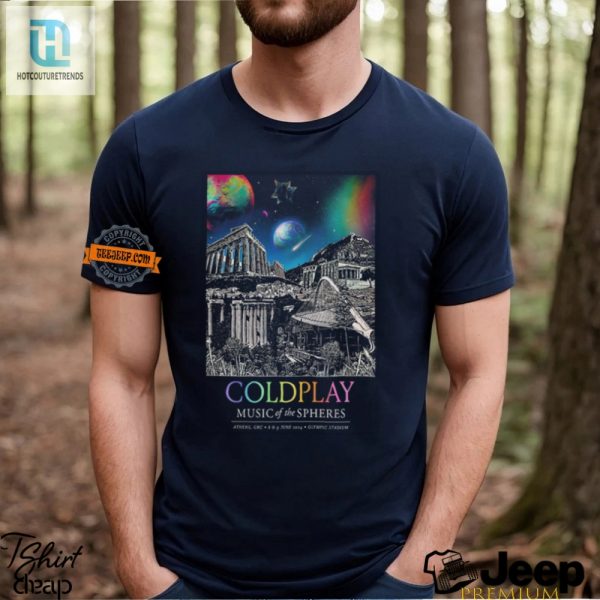 Coldplay 2024 Athens Shirt Cosmic Fun For Music Fans hotcouturetrends 1 2
