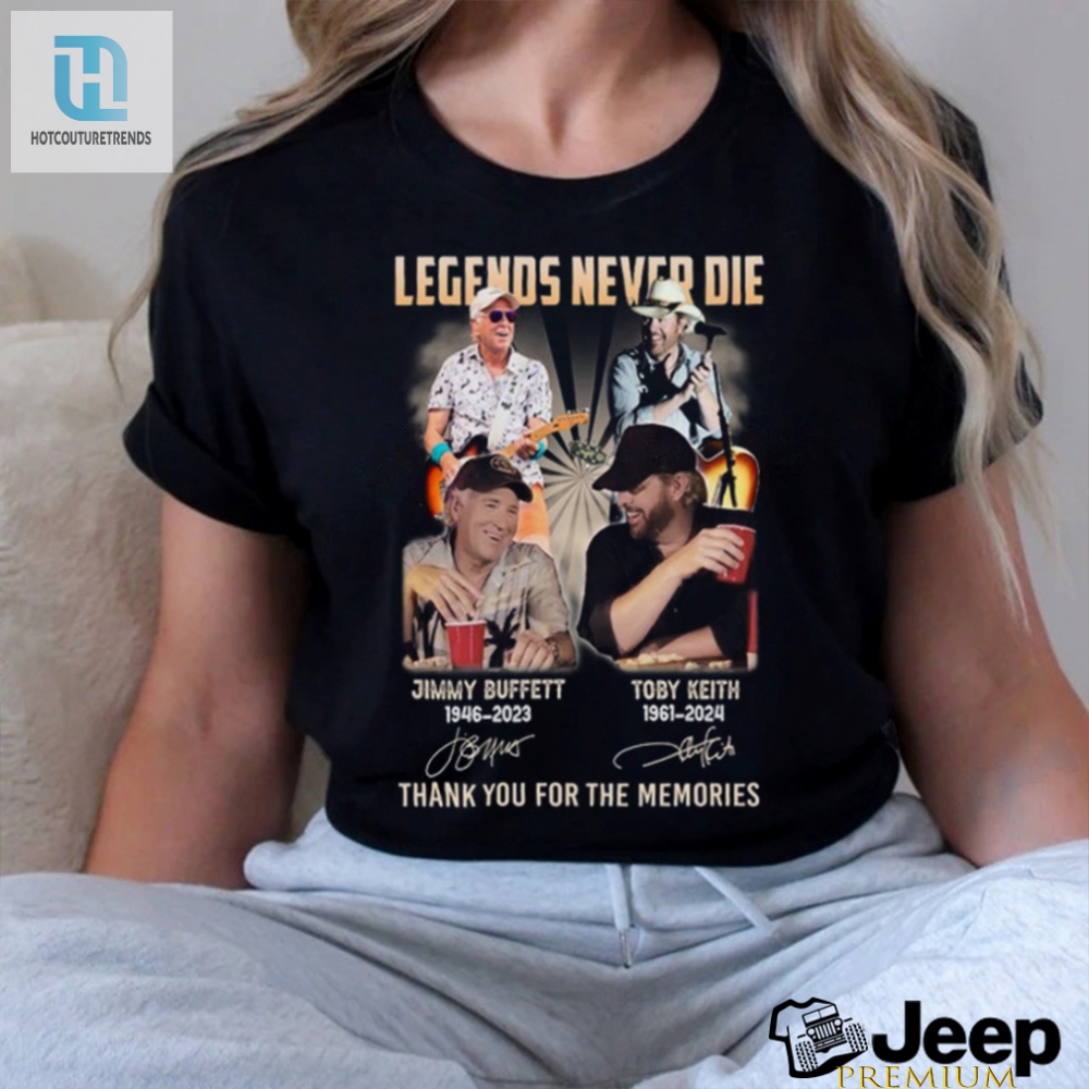 Epic Legends Tee Buffett  Keith Tribute With A Twist