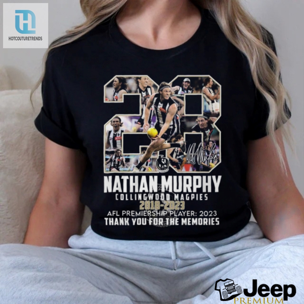 201823 Murphy Magpies Tshirt Funny Farewell Keepsake