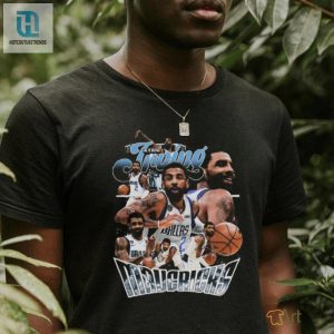 Kyrie Irving Tee Dunking Dallas Mavericks Swagger hotcouturetrends 1 2