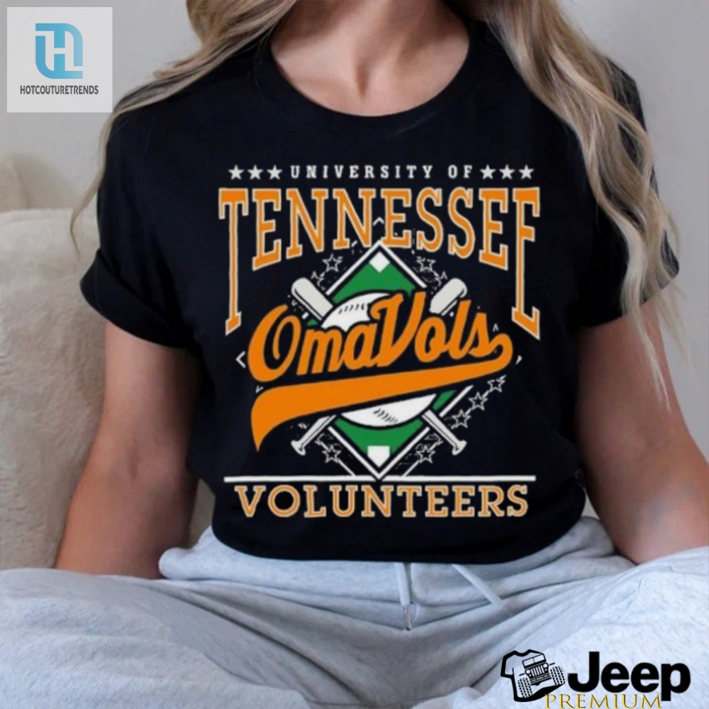 Hit It Outta Knoxville Funny Tennessee Cws 2024 Tee