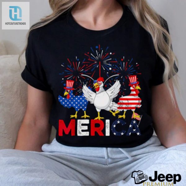 Funny Patriotic Chicken 4Th Of July Shirt Farm Style Usa hotcouturetrends 1 1