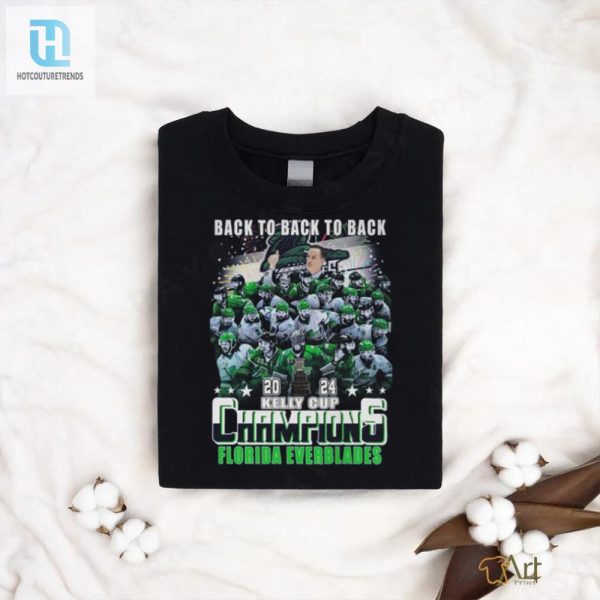 Funny 2024 Kelly Cup Champs Florida Everblades Tshirt hotcouturetrends 1