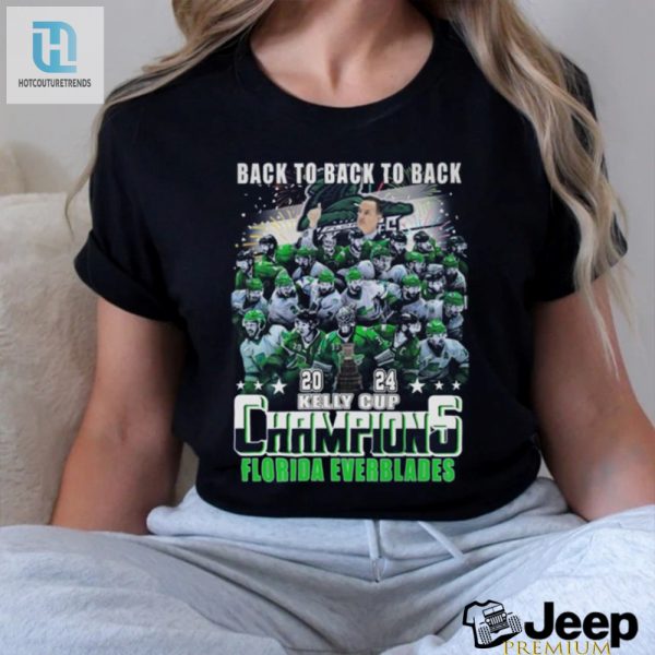 Funny 2024 Kelly Cup Champs Florida Everblades Tshirt hotcouturetrends 1 1