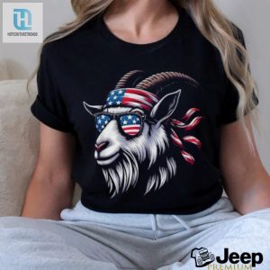 Funny Patriotic Goat Sunglasses 4Th Of July Tshirt hotcouturetrends 1 1
