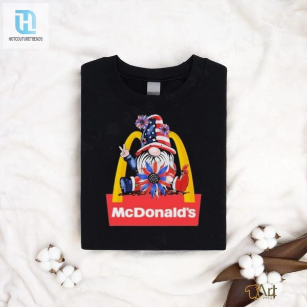 Gnomes Mcdonalds 4Th Of July Tee Hilarious Unique hotcouturetrends 1