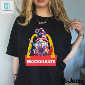 Gnomes Mcdonalds 4Th Of July Tee Hilarious Unique hotcouturetrends 1 3