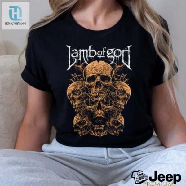 Rock On Get Your Hilarious Lamb Of God Rooted Skull Tee Now hotcouturetrends 1 1