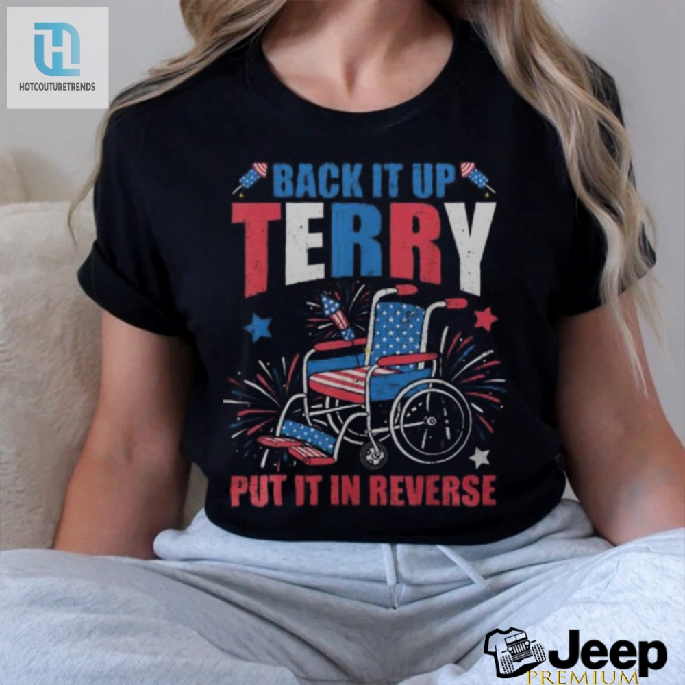 Funny 4Th Of July Back It Up Terry Mens Tshirt