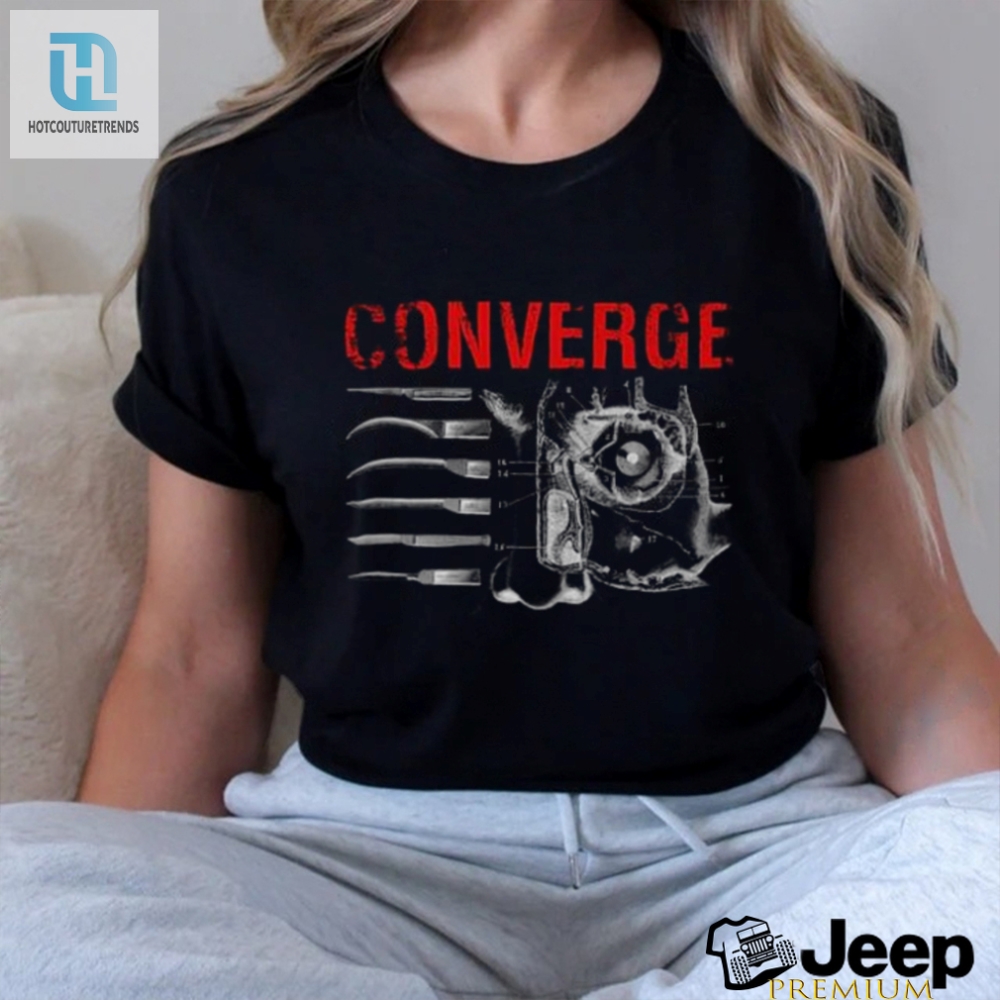 Get Cut Up In Style Hilarious Converge Scalpel Tee