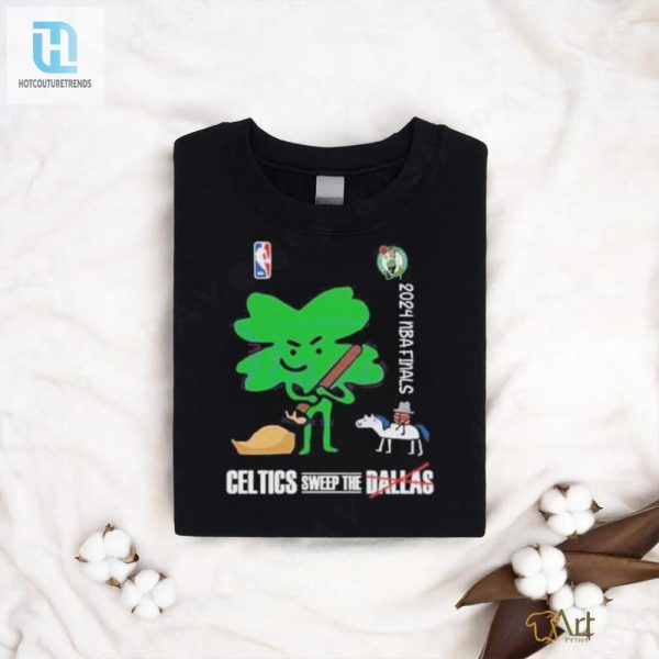 Celtics Sweep 2024 Champs Mavericks Wipeout Tshirt hotcouturetrends 1