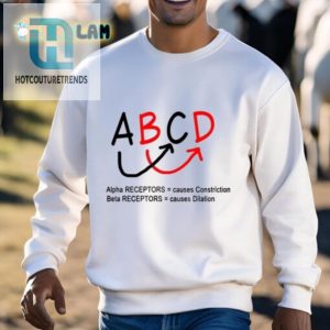 Funny Abcd Alpha Beta Receptor Shirt Constricts Dilates hotcouturetrends 1 3