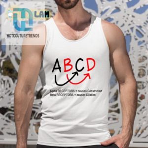 Funny Abcd Alpha Beta Receptor Shirt Constricts Dilates hotcouturetrends 1 4