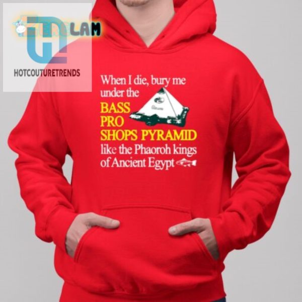 Bass Pro Shops Pyramid Shirt Pharaoh Fun Unique Humor Tee hotcouturetrends 1