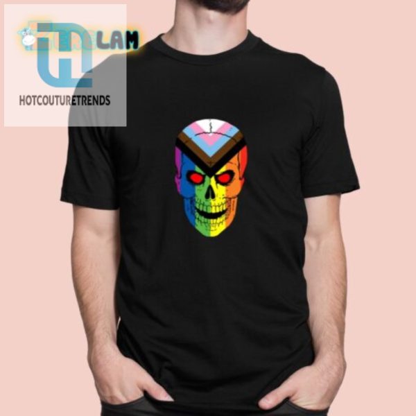 Rock Your Pride Hilarious Stone Cold Skull Tee hotcouturetrends 1