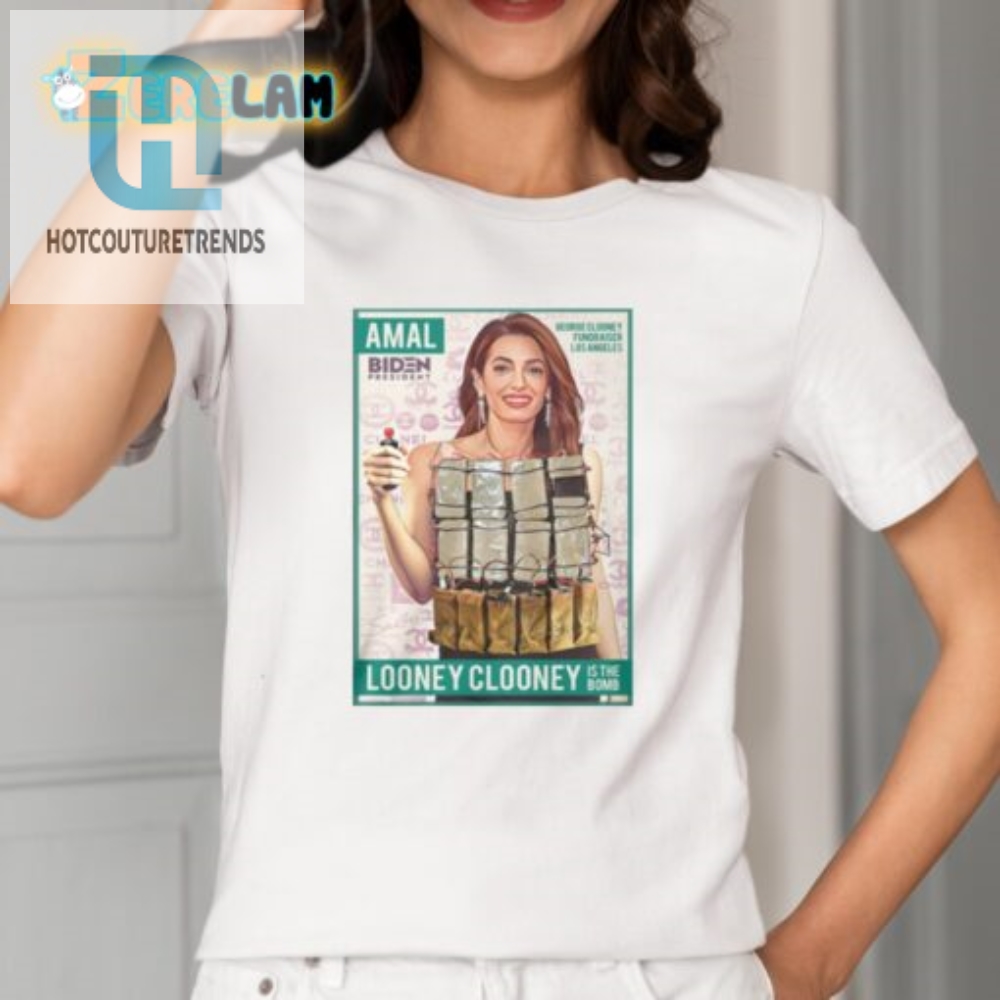 Funny Looney Clooney Amal Biden Shirt  Stand Out Unique Tee