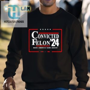 Funny Convicted Felon 24 Shirt Make America Sane Again hotcouturetrends 1 2