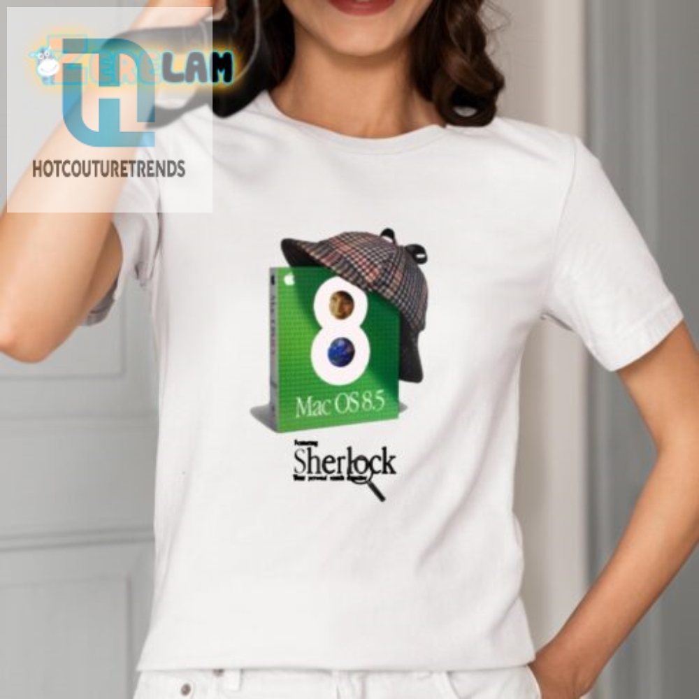 Get Laughs With Emmett Macos 8.5 Sherlock Detective Shirt