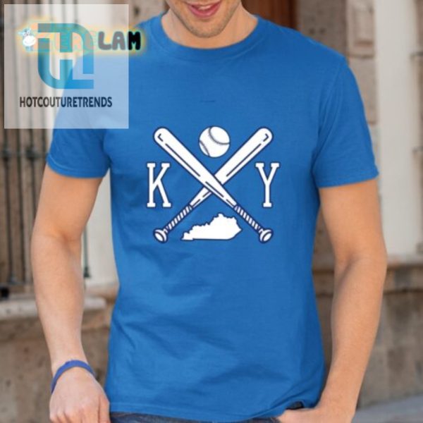 Kc Baseball Crossed Bats Shirt Swing Into Laughs hotcouturetrends 1