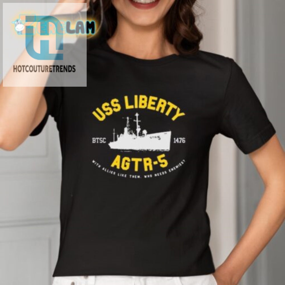 Uss Liberty Agtr 5 Shirt  Sail With Style  A Smile