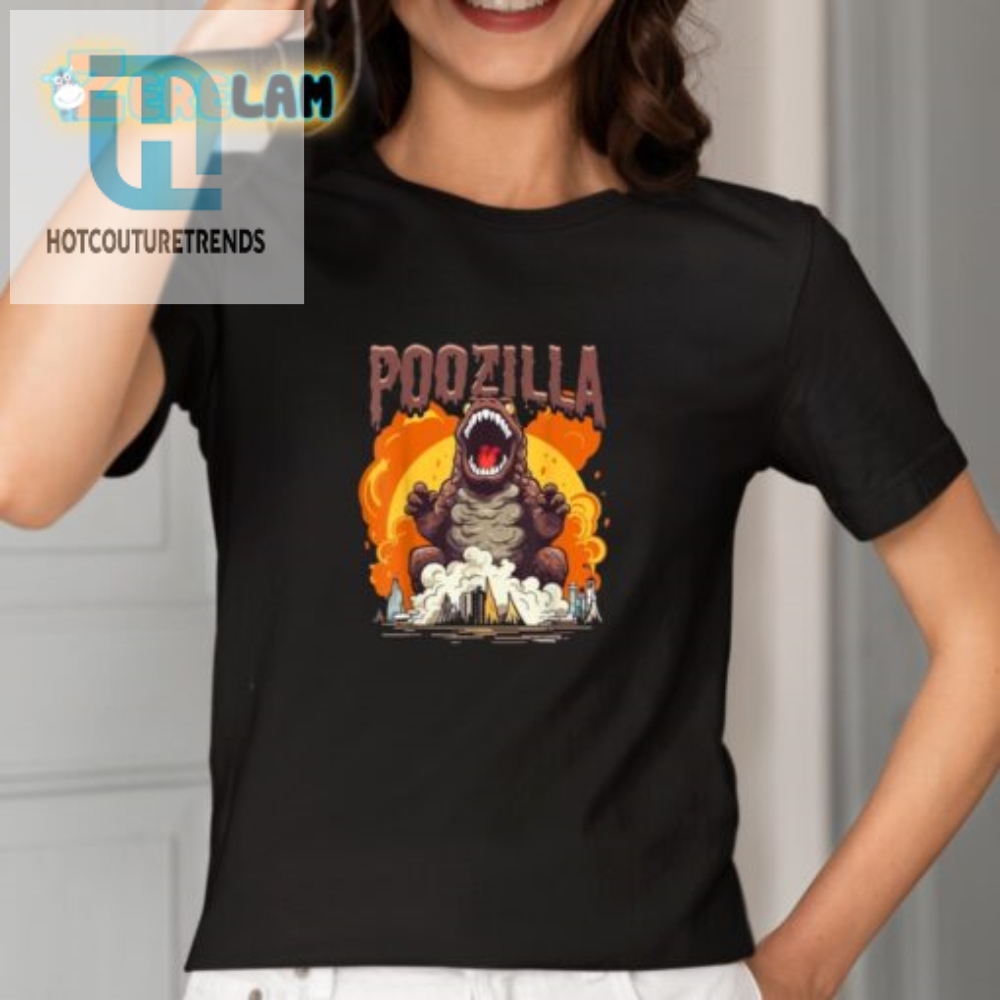 Poozilla Hilarious Explosive Diarrhea Meme Shirt