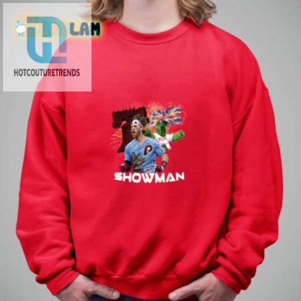 Get Noticed Bryce Harpers London Showman Shirt hotcouturetrends 1 2