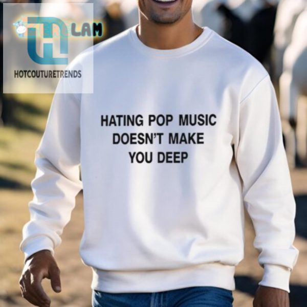 Ditch The Pop Hilarious Antipop Music Tshirt hotcouturetrends 1 2